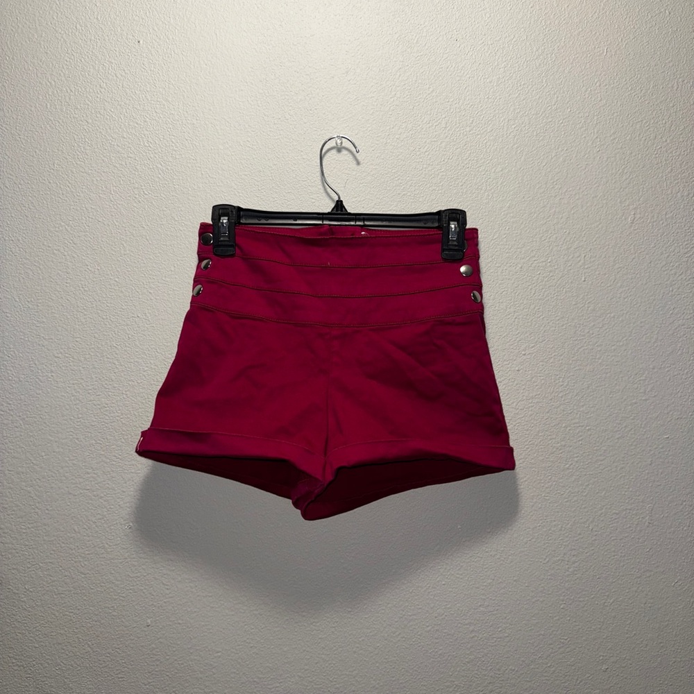 Women's Red Shorts